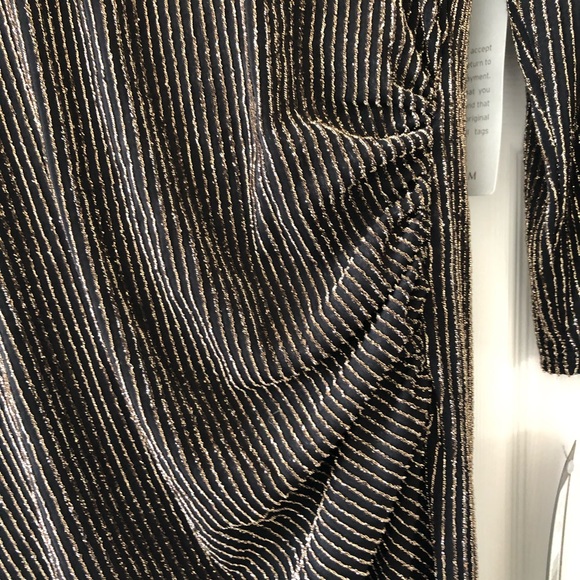 Bebe metallic knit cowl back mini dress - Picture 7 of 9